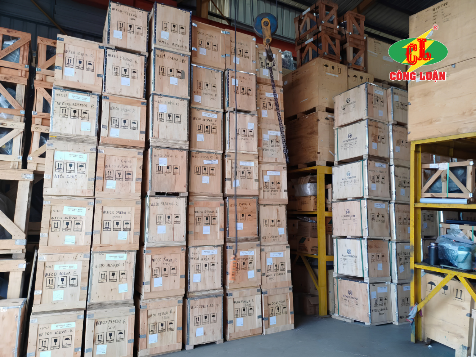 Đầu Phát Điện Kích từ không chổi than hiệu GS