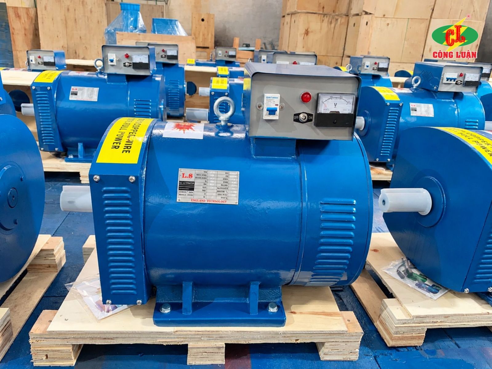 Đầu phát điện chổi than 3KW 1 Pha chính hãng, giá tốt