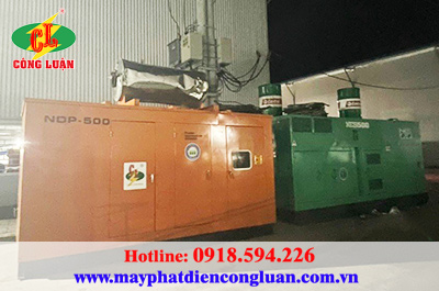 Cho thuê máy phát điện nhà máy - xí nghiệp