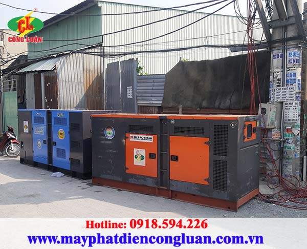 Cho thuê máy phát điện tại Bình Định giá rẻ