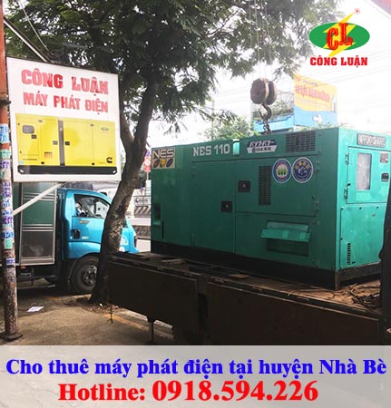 Cho thuê máy phát điện huyện Nhà Bè