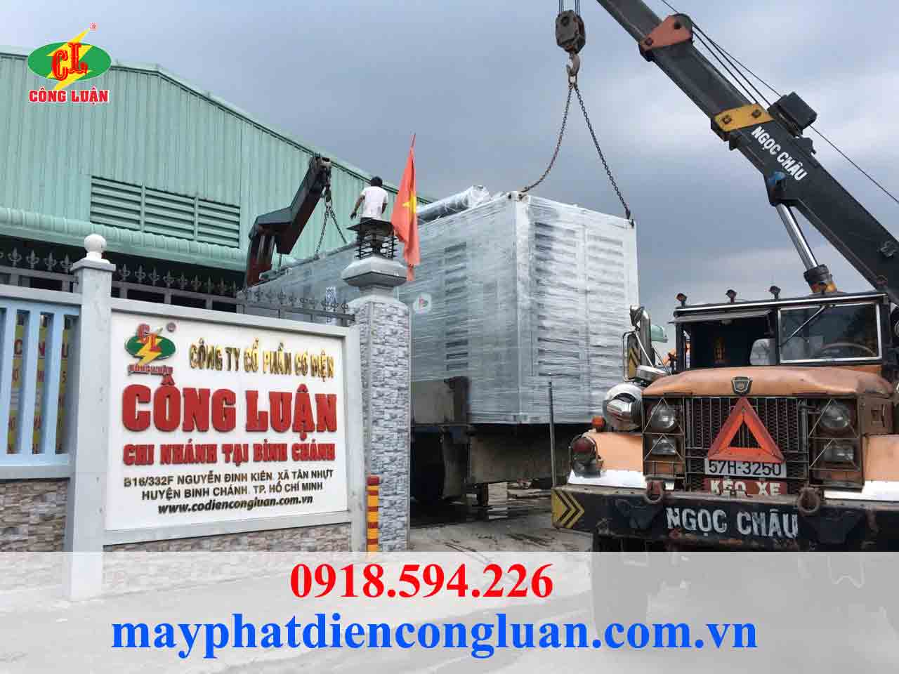 Cho thuê máy phát điện tại quận Bình Thạnh