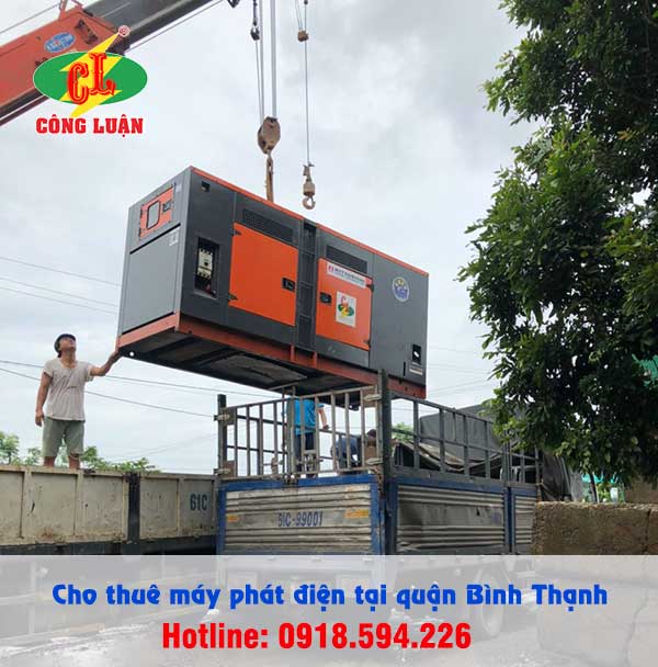 cho thuê máy phát điện tại quận Bình Thạnh