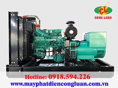 máy phát điện cummins 500kva máy trần