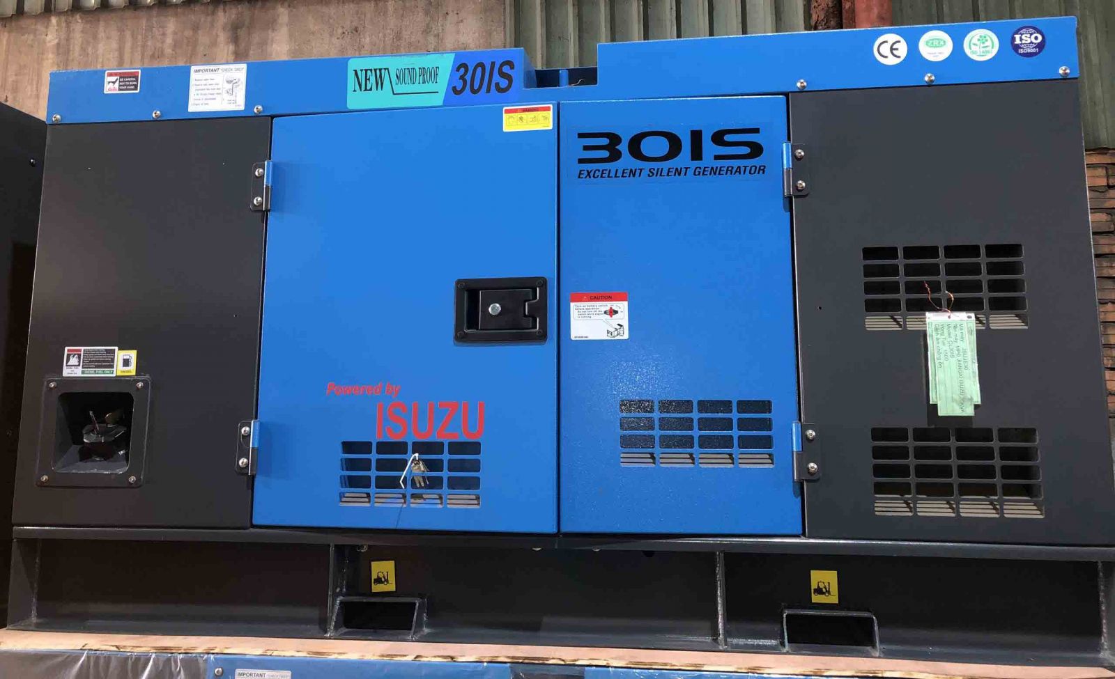 máy phát điện Isuzu 30 kva chính hãng