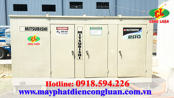 Máy phát điện Mitsubishi 200kva